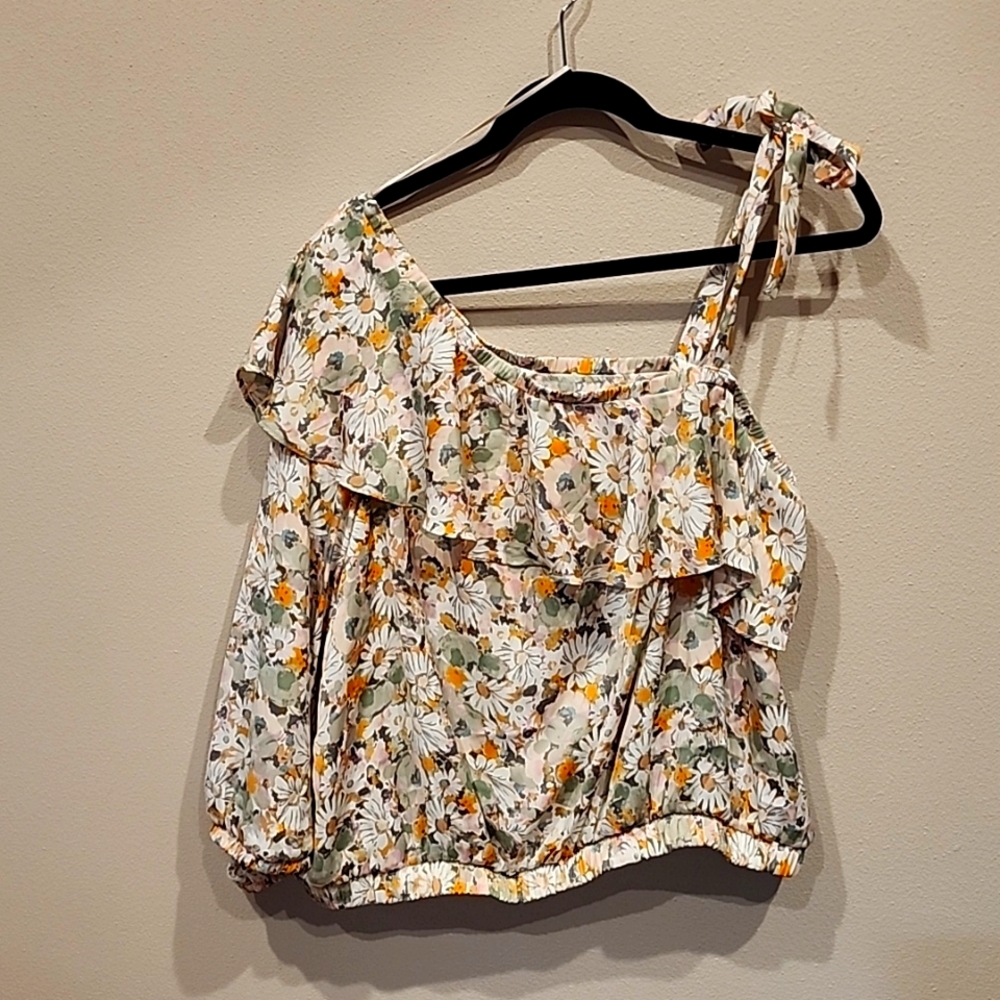 Flowered blouse